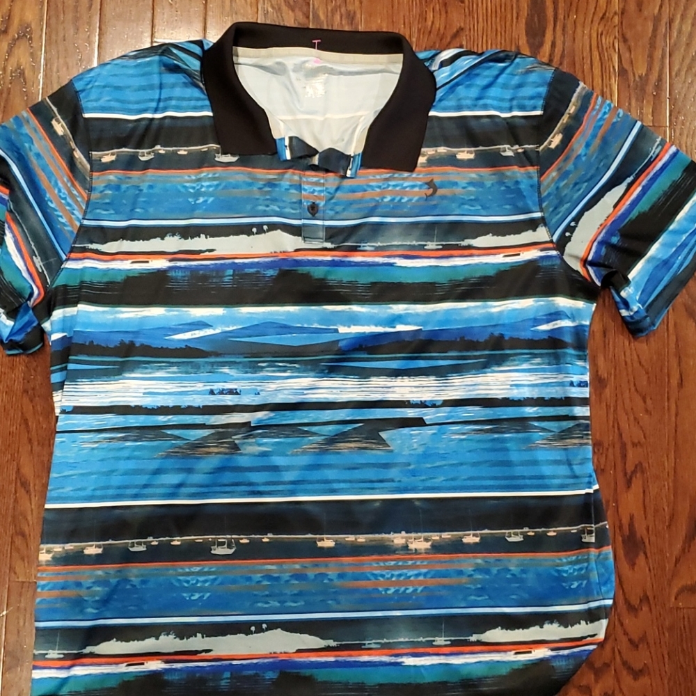 Reel Legends mens golf/athletic shirt, XL